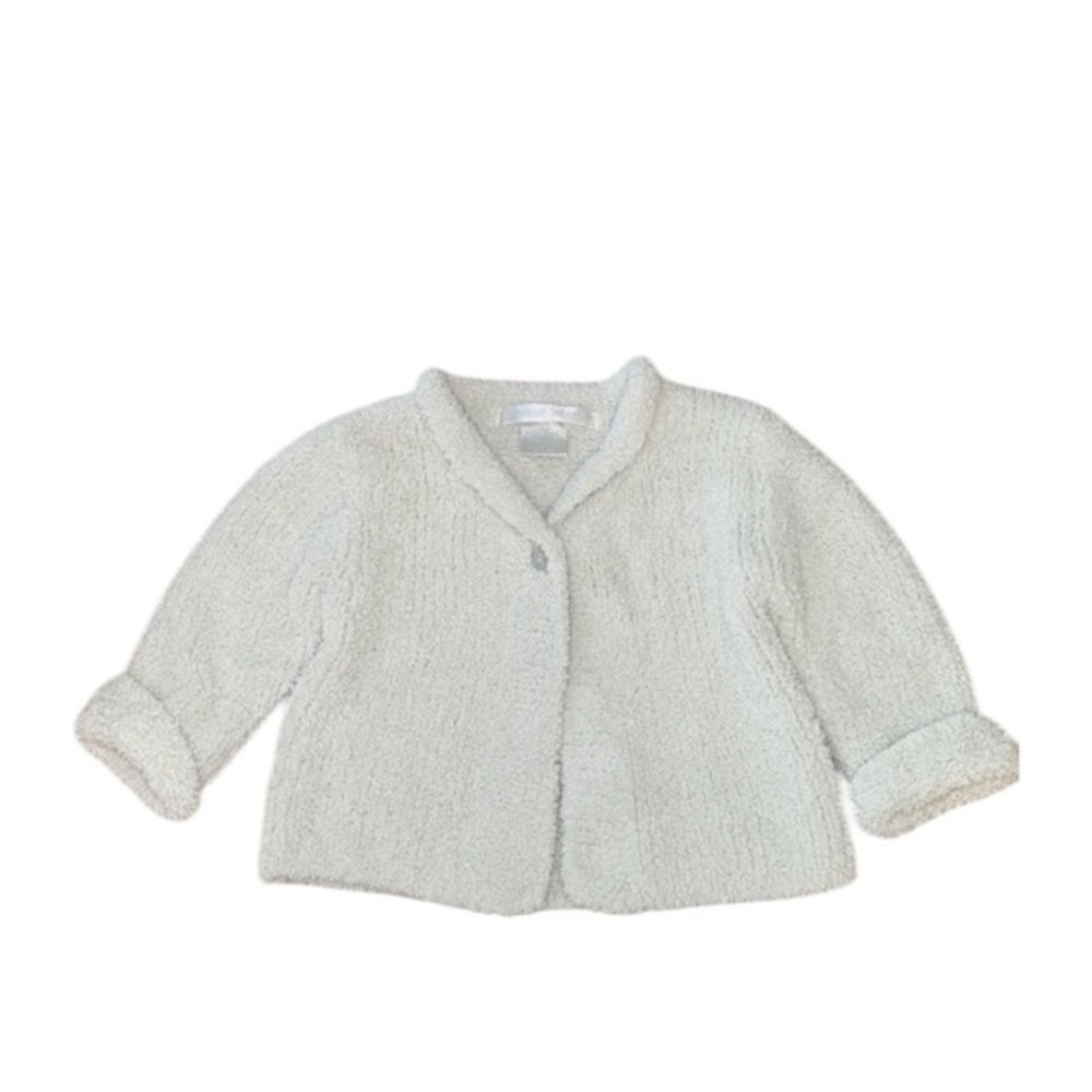 Barefoot Dreams CozyChic One Button Cardigan 6-12 Months‎